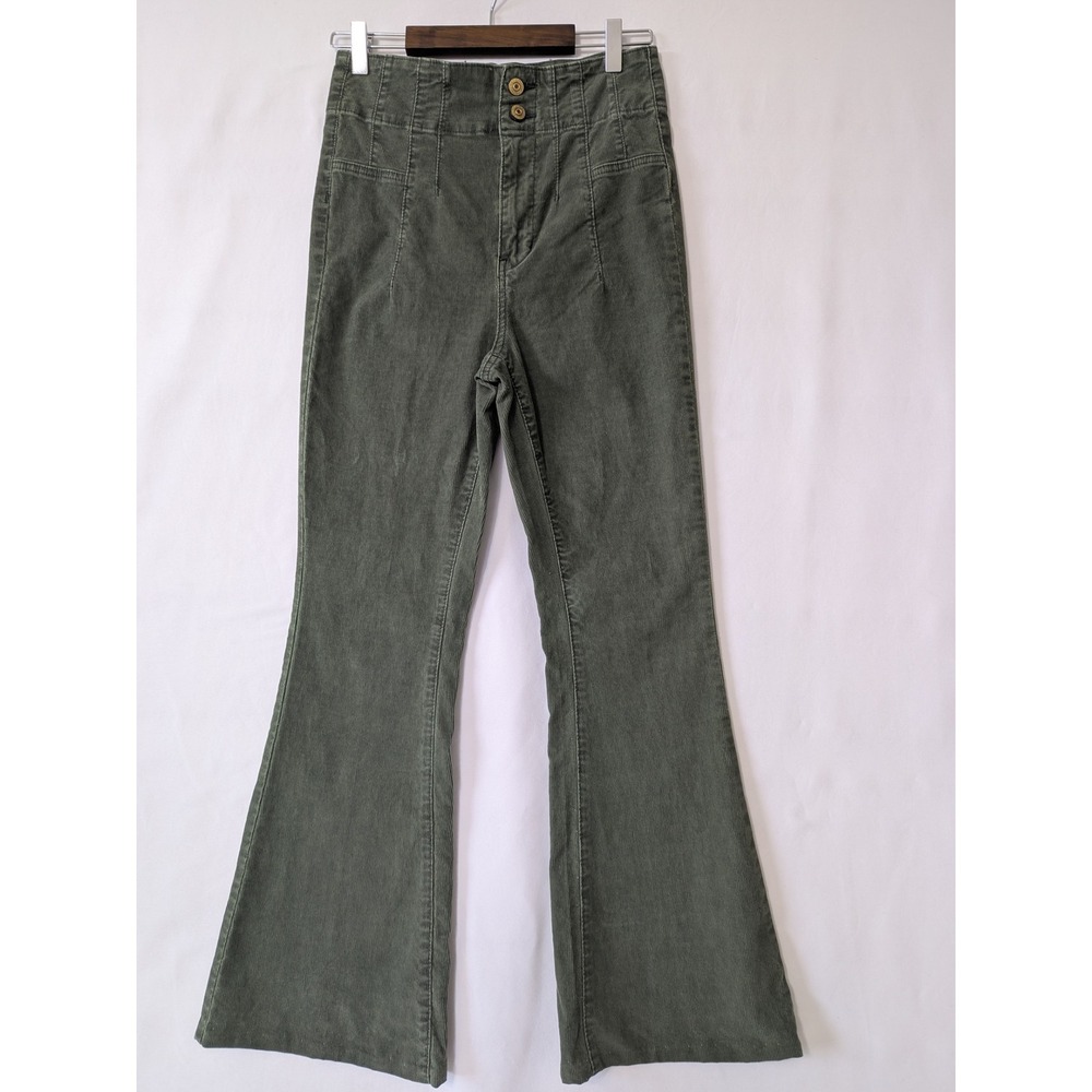We The Free Olive Wide Leg Pants